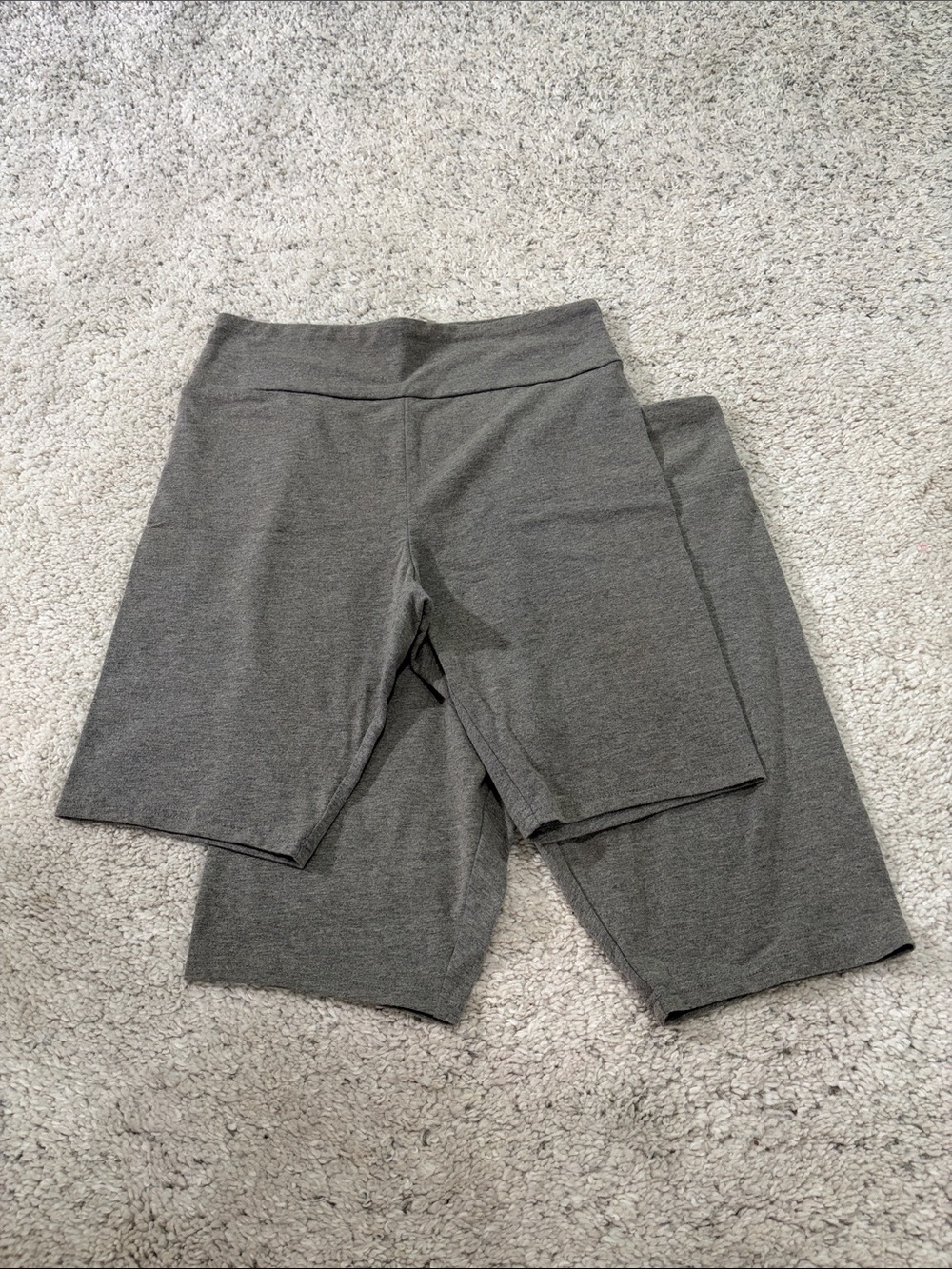 Wild Fable Women’s Gray Bike Shorts - Soft Stretch Activewear Size M